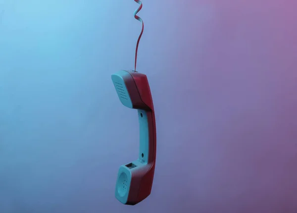 Telefonslangen Hänger Kabeln — Stockfoto