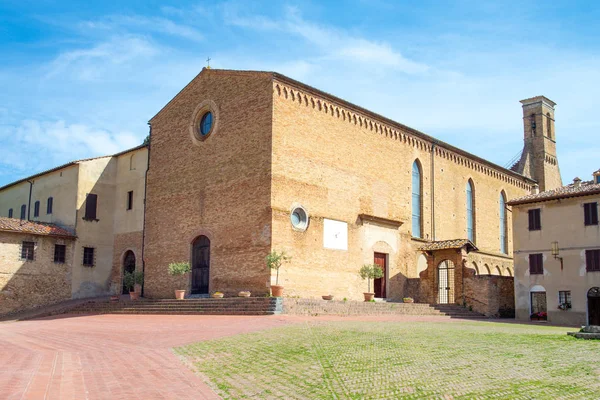 San Streken Italië Kerk Van Agostino Oude Stad — Stockfoto