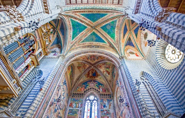 Orvieto Italien Mai 2009 Innenraum Der Kathedrale Ansicht Des Presbyteriums — Stockfoto