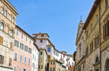 İtalya, Umbria bölgesindeki Perugia Matteotti karesiyle görüntülemek