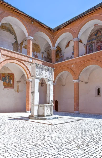 Spoleto Italia Mayo 2009 Vista Interior Fortaleza Albornoziana — Foto de Stock