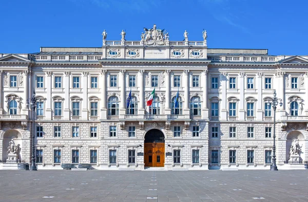 Itália Trieste Arquiteturas Coloridas Bairro Citta Vecchia — Fotografia de Stock