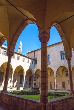 Padua, İtalya - 21 Mart 2013: St.Antony Basilica manastır