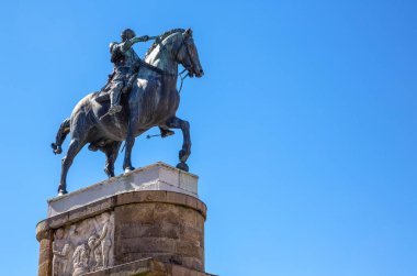 İtalya, Padua, St.Antony Basilica square Gattamelata Anıtı