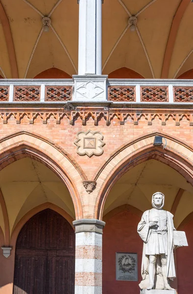 Padua Italien Mars 2013 Giotto Monumentet Källaren Amulea Loggia Palace — Stockfoto