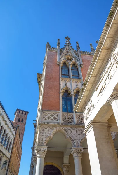 Italia Padova Veduta Verso Alto Palazzo Pedrocchi Nel Centro Storico — Foto Stock