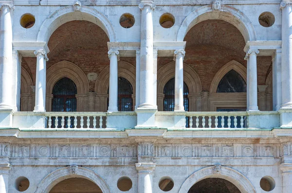 Vicenza Italië Mei 2011 Dei Signori Vierkante Detail Van Het — Stockfoto