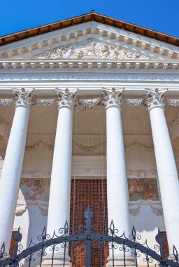 Mazer, İtalya - 8 Mayıs 2011: Villa Barbaro, Tapınağı mimar Andrea Palladio