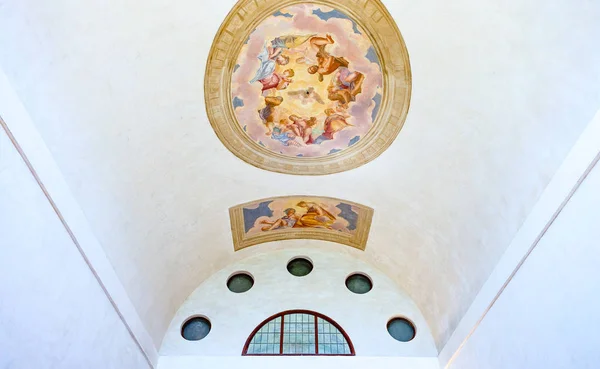 Poyana Maggiore Italy May 2011 Fresco Paintings Anselmo Canera Hall — Stock Photo, Image