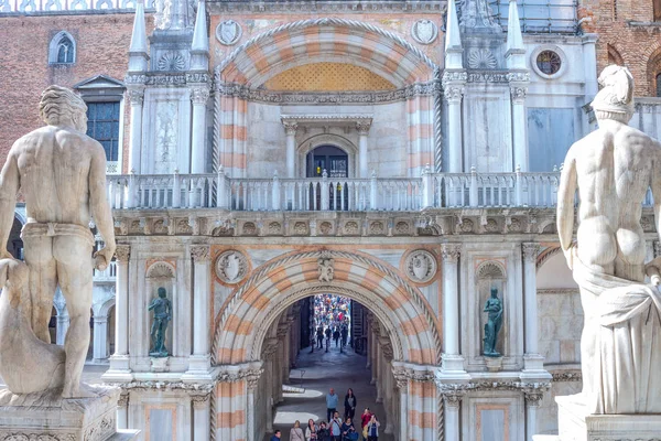 Wenecja Włochy Września 2017 Pałac Książęcy Wejście Schodów Dei Giganti — Zdjęcie stockowe