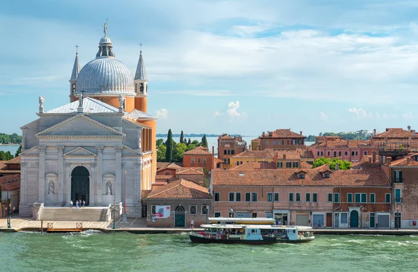 Venecia Italia Julio 2017 Canal Giudecca Iglesia Del Redentore — Foto de Stock