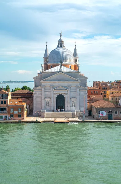 Venecia Italia Julio 2017 Canal Giudecca Iglesia Del Redentore — Foto de Stock