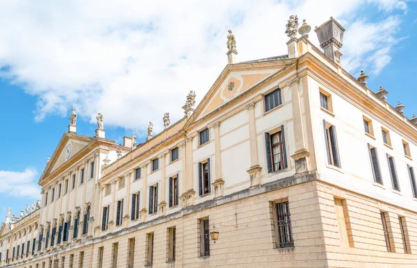 Stra Itálie Května 2017 Zadní Fasáda Osmnáctého Století Villa Pisani — Stock fotografie