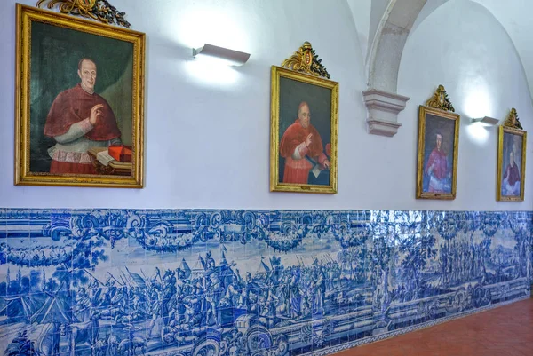 Lissabon Portugal Mars 2009 Den Gamla Keramiken Azulejos Den Vincente — Stockfoto
