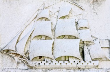 Lisbon, Portekiz - 25 Mart 2009: Do Carmo Manastırı bir kısma