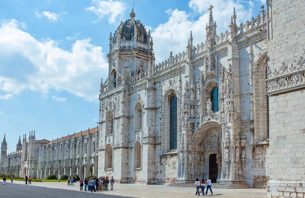 Lisabon Portugalsko Března 2009 Monasery Jeronimos Belem — Stock fotografie