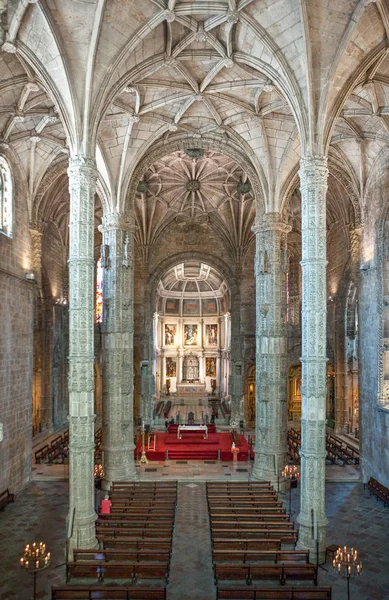 Lisbon Portugal März 2009 Die Kirche Des Klosters Jeronimos Belem — Stockfoto