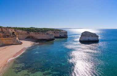 Portekiz, Algarve, Carvoaeiro bölgesi, Praia Da Marinha