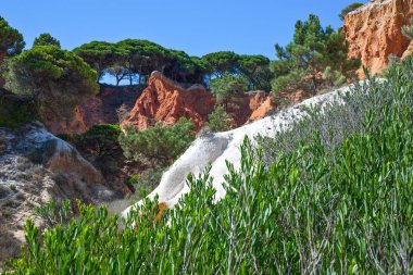 Portekiz, Algarve, Albufeira, Praia Da Falesia