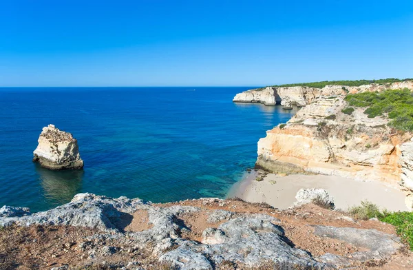 Πορτογαλία Algarve Περιοχή Carvoaeiro Praia Marinha — Φωτογραφία Αρχείου