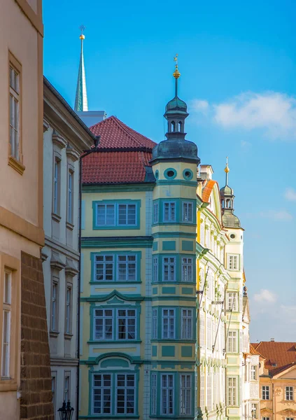 Prag Tschechische Republik Bezirk Mala Strana Die Paläste Des Kleinen — Stockfoto