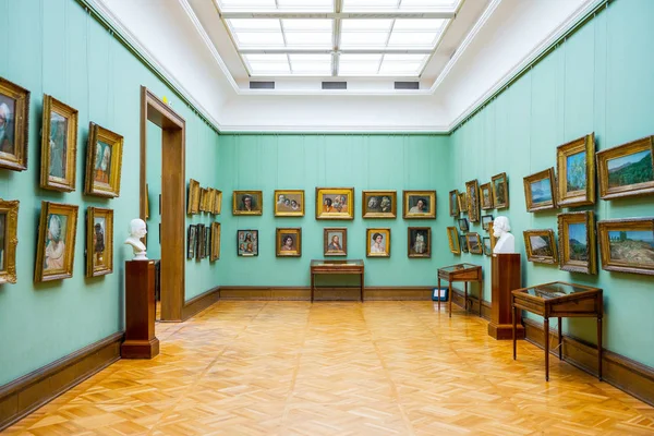 Moscow Russia June 2015 Masterpieces Russian Art Tretjakov Gallery — Stock Photo, Image