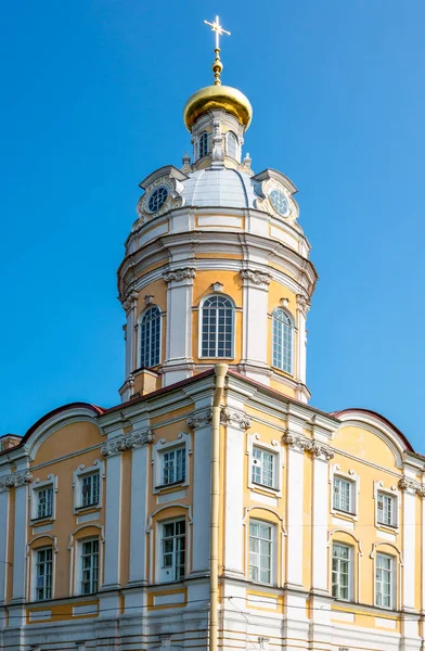 Россия Санкт Петербург Купол Александро Невского Монастыря — стоковое фото
