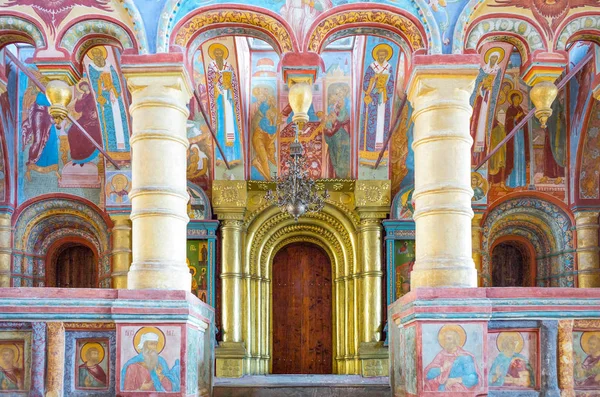 Ροστόφ Ρωσία Ιουνίου 2015 Παμπάλαιες Τοιχογραφίες Της Εκκλησίας Του Σωτήρος — Φωτογραφία Αρχείου
