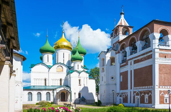 Rusia Suzdal Las Iglesias Del Monasterio San Eufemio — Foto de Stock