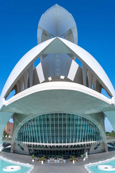 Valencia Hiszpania Octuber 2016 Miasto Sztuki Nauki Przez Architekta Calatrava — Zdjęcie stockowe