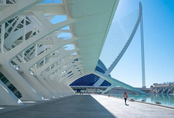 Valencia España Octubre 2016 Ciudad Las Artes Las Ciencias Por — Foto de Stock