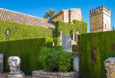 İspanya, Cordoba, Christian kralların Alcazar bahçeleri