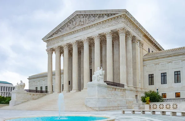 Сша Вашингтон Архитектура Здания Верховного Суда Классическом Стиле — стоковое фото