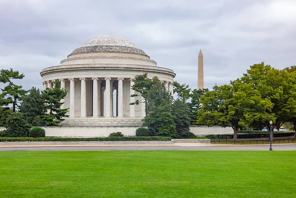 Eua Washingrton Vista Memorial Jefferson — Fotografia de Stock