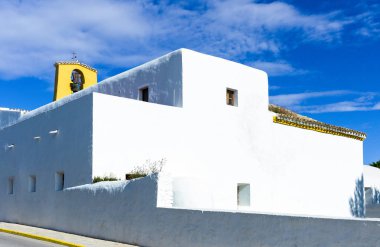 Balear Adaları, Ibiza, bucak kilise Santa Gertrudes Köyü