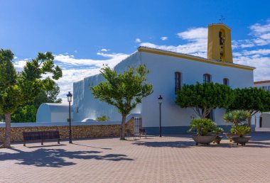 Balear Adaları, Ibiza, bucak kilise Santa Gertrudes Köyü