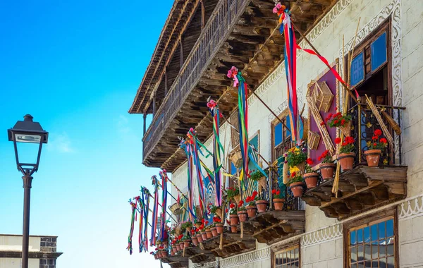 Tenerife España Junio 2013 Orotava Los Balcones Casa Los Balcones — Foto de Stock