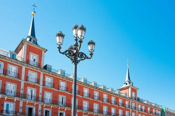 Espanha Madrid Antigos Palácios Plaza Mayor — Fotografia de Stock