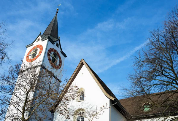 Gallen Schweiz Blick Von Oben Auf Die Kirche Mangen — Stockfoto