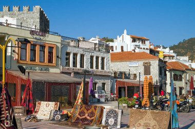 Marmaris, Türkiye - 14 Aralık 2007: Eski şehir bir zanaat dükkanı