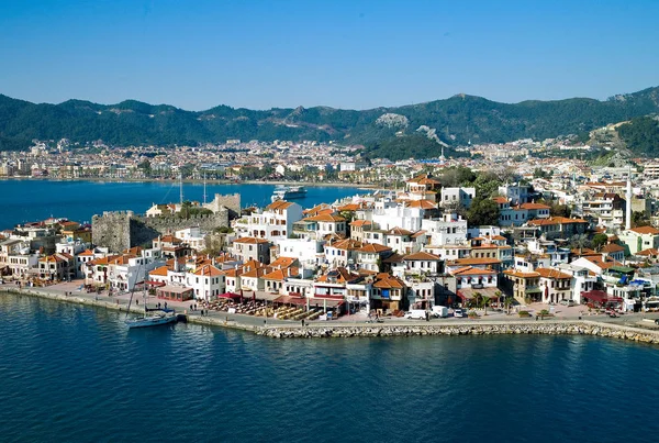 Marmaris Turkey December 2007 Old Town Seen Sea — Stock Photo, Image