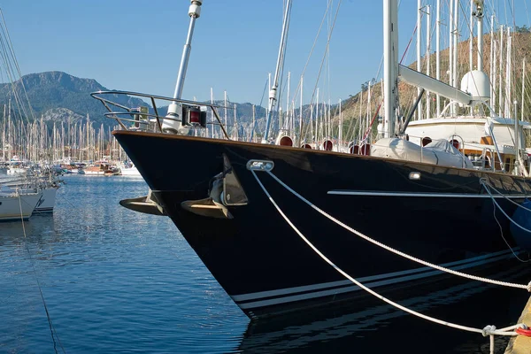 Marmaris Turquie Bateaux Plaisance Dans Port Intérieur — Photo