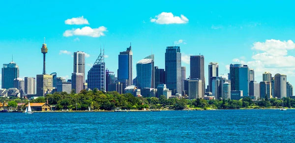 Sydney Australie Octobre 2014 Les Tours Ville Vues Baie — Photo