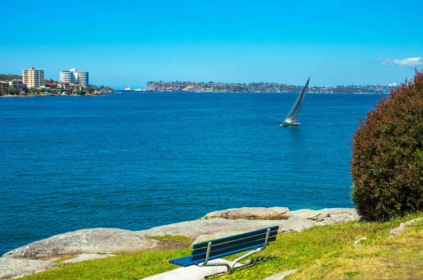 Australia Sydney Widok Zatokę Dzielnicy Manly — Zdjęcie stockowe