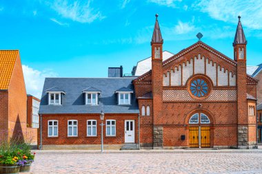 Jutland antik mimarileri ve vahşi manzaralar