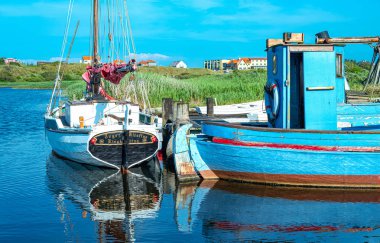 Jutland antik mimarileri ve vahşi manzaralar