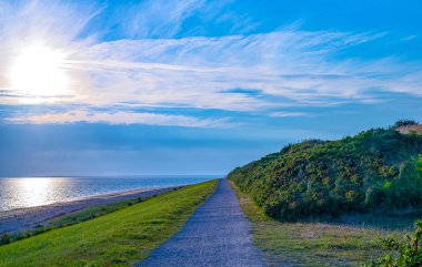 Jutland antik mimarileri ve vahşi manzaralar
