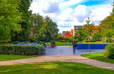 Jutland antik mimarileri ve vahşi manzaralar