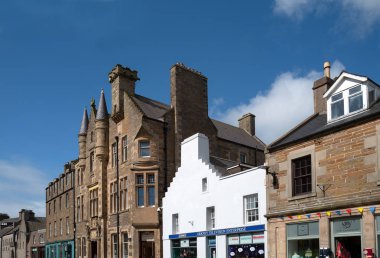 Kirkwall, Orkney adalarının eski başkenti.