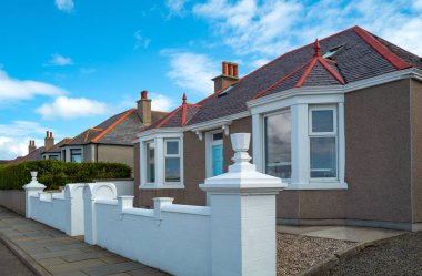 Kirkwall, Orkney adalarının eski başkenti.